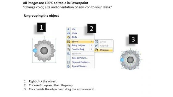 PowerPoint Process Graphic Circular Flow Diagram Ppt Designs