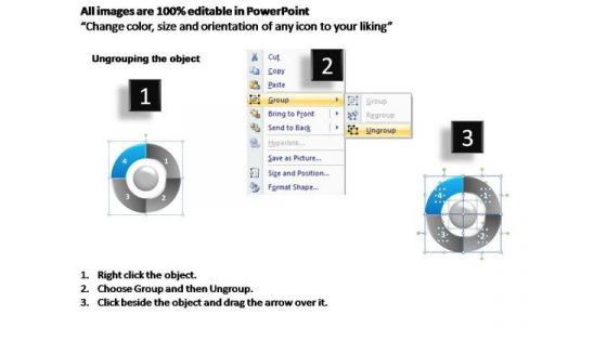 PowerPoint Process Graphic Circular Ppt Slides