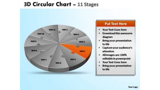 PowerPoint Process Graphic Circular Ppt Themes