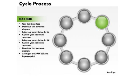 PowerPoint Process Graphic Cycle Process Ppt Theme