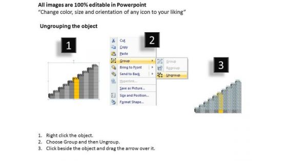 PowerPoint Process Graphic Lego Blocks Ppt Theme