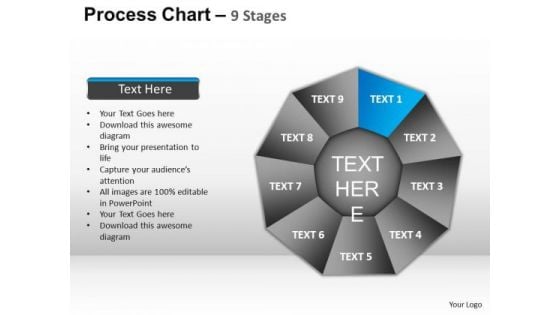 PowerPoint Process Graphic Process Chart Ppt Slides