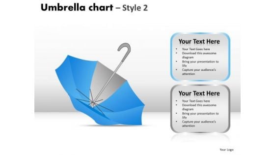 PowerPoint Process Graphic Umbrella Chart Ppt Backgrounds