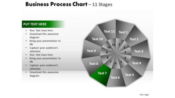 PowerPoint Process Growth Circular Quadrant Ppt Design