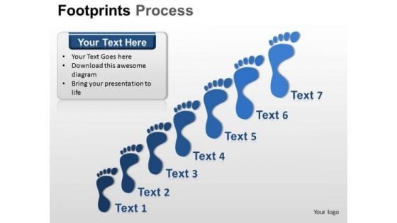 PowerPoint Process Growth Footprints Process Ppt Presentation Designs PowerPoint Process Growth Footprints Process Ppt Presentation Designs