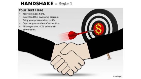 PowerPoint Process Growth Handshake Ppt Slidelayout