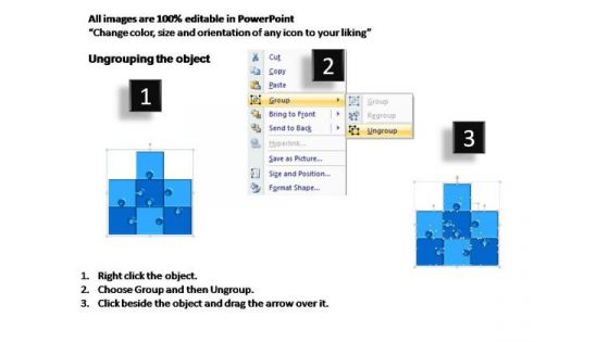 PowerPoint Process Growth Puzzle Ppt Themes
