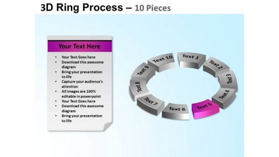 PowerPoint Process Growth Ring Process Ppt Design