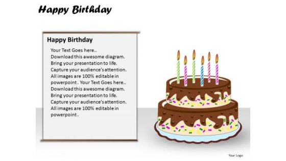 PowerPoint Process Happy Birthday Diagram Ppt Layouts