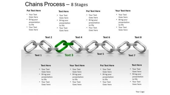 PowerPoint Process Image Chains Ppt Backgrounds