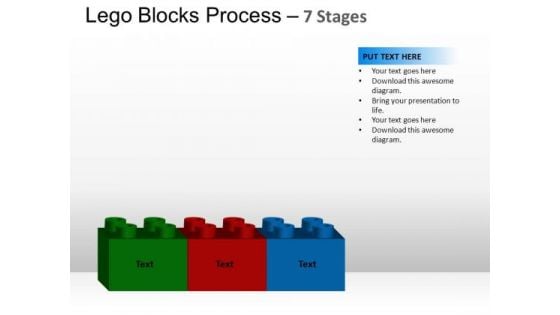 PowerPoint Process Image Lego Blocks Ppt Slide Designs