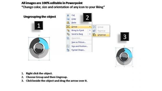 PowerPoint Process Leadership Business 3d Circular Flow Ppt Slide