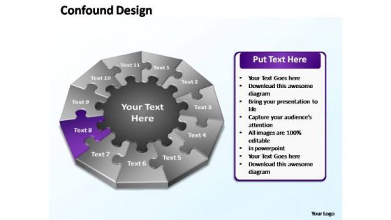 PowerPoint Process Leadership Confound Design Ppt Slides