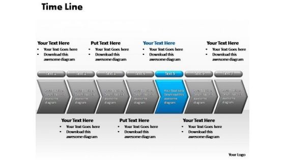 PowerPoint Process Leadership Flow Process Ppt Designs