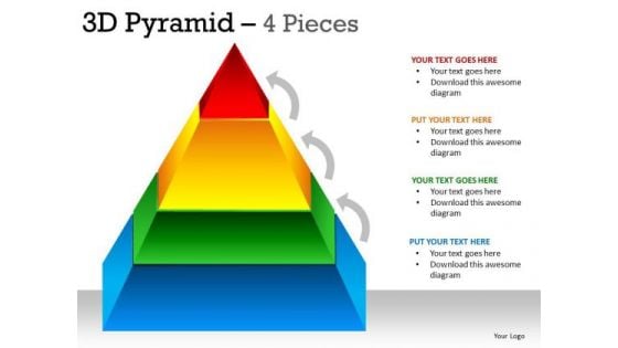 PowerPoint Process Leadership Pyramid Ppt Themes