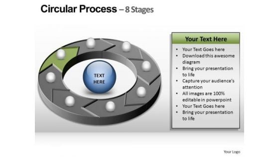 PowerPoint Process Marketing Circular Process Ppt Slide Designs