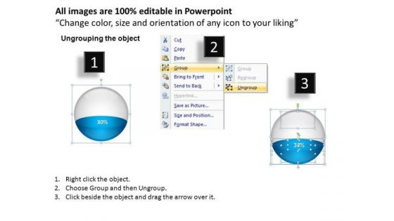 PowerPoint Process Marketing Liquid In A Glass Sphere Ppt Slide Designs
