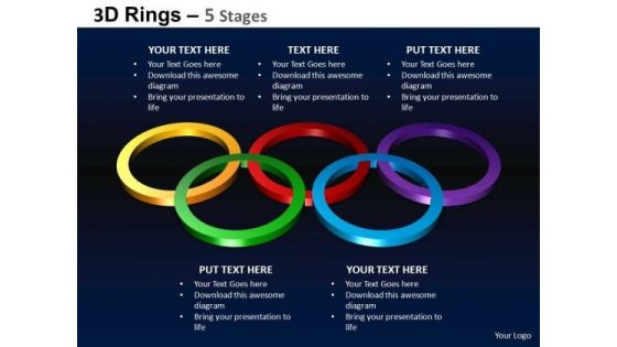 PowerPoint Process Marketing Rings Ppt Themes