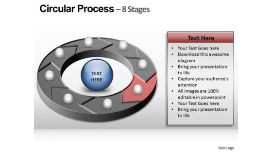 PowerPoint Process Process Circular Process Ppt Designs