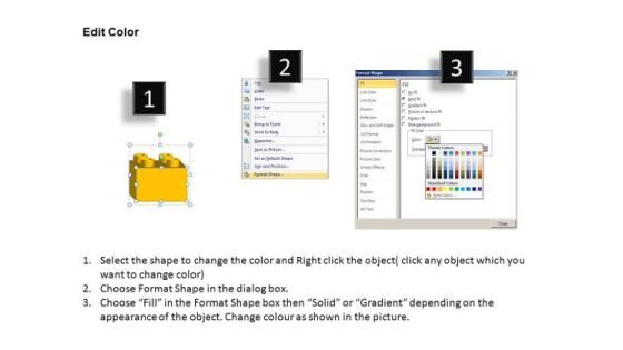 PowerPoint Process Process Lego Blocks Ppt Theme Slide03