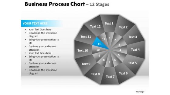 PowerPoint Process Sales Circular Quadrant Ppt Slides