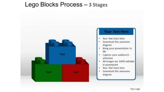 PowerPoint Process Sales Lego Blocks Ppt Presentation