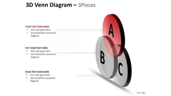 PowerPoint Process Sales Venn Diagram Ppt Process