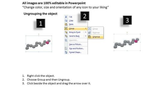 PowerPoint Process Strategy Gears Process Ppt Theme Slide02
