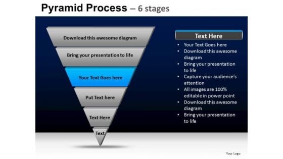 PowerPoint Process Strategy Pyramid Process Ppt Presentation PowerPoint Process Strategy Pyramid Process Ppt Presentation