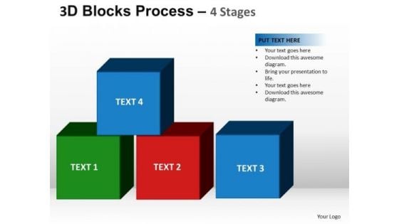 PowerPoint Process Success Blocks Process Ppt Slide Designs