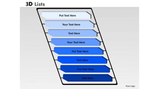 PowerPoint Process Success Bulleted List Ppt Slides
