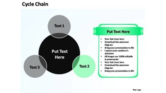 PowerPoint Process Success Chain Ppt Themes