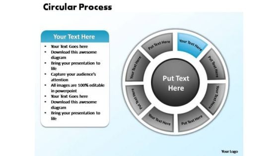 PowerPoint Process Success Circular Process Ppt Slide Layout