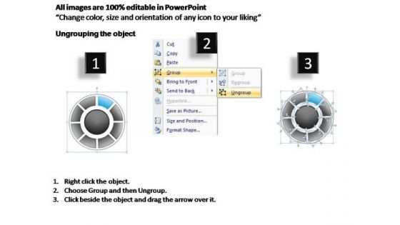 PowerPoint Process Success Circular Process Ppt Slide Layout