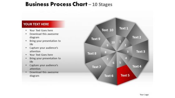 PowerPoint Process Success Circular Quadrant Ppt Slide