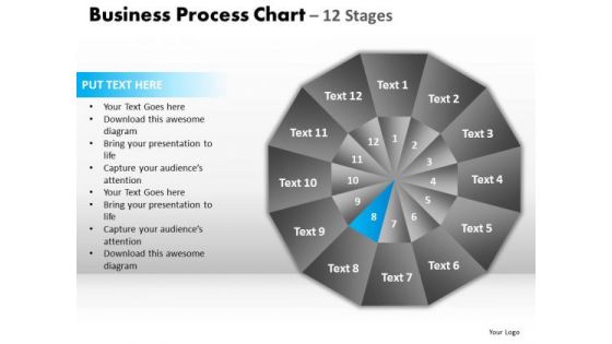 PowerPoint Process Success Circular Quadrant Ppt Theme