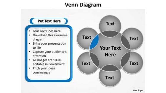 PowerPoint Process Success Venn Diagram Ppt Design