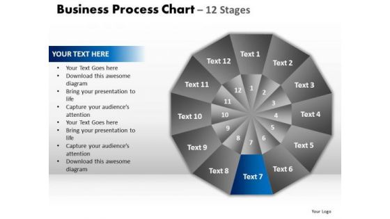 PowerPoint Process Teamwork Circular Quadrant Ppt Presentation