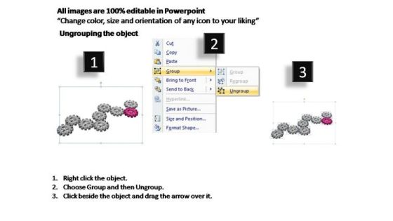 PowerPoint Process Teamwork Gears Process Ppt Presentation Slide02