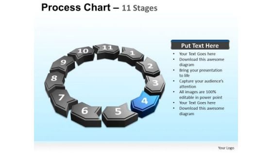 PowerPoint Process Teamwork Process Chart Ppt Template