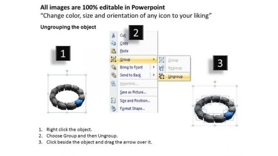 PowerPoint Process Teamwork Process Chart Ppt Template