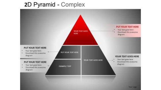 PowerPoint Pyramid Diagram Slide With 4 Stages Ppt Templates