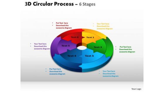 PowerPoint Slide  Strategy Circular Process Cycle Ppt Design Slides