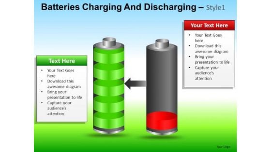 PowerPoint Slide Business Batteries Charging And Discharging Ppt Slide PowerPoint Slide Business Batteries Charging And Discharging Ppt Slide
