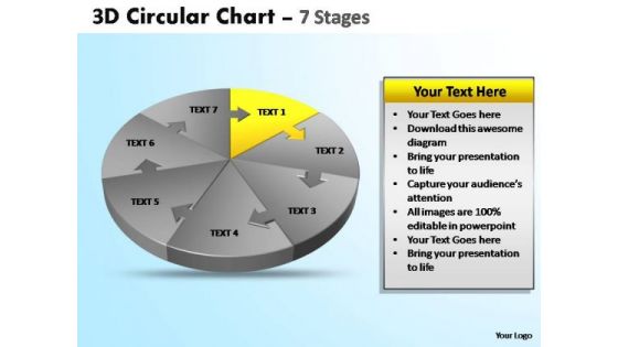 PowerPoint Slide Business Circular Ppt Presentation