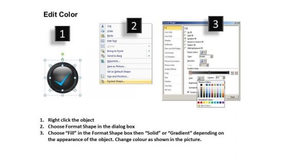 PowerPoint Slide Business Competition Buttons Icons Ppt Process