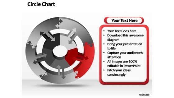 PowerPoint Slide Chart Circle Chart Ppt Theme