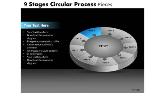 PowerPoint Slide Chart Circular Process Ppt Slide