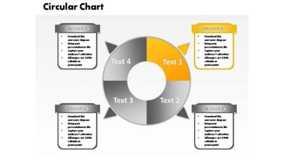 PowerPoint Slide Chart Four Circular Ppt Template PowerPoint Slide Chart Four Circular Ppt Template