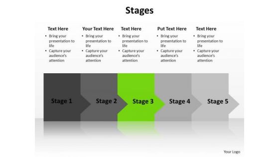 PowerPoint Slide Chart Stages Ppt Design